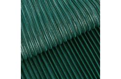 China Fold Glitter Gold Line Striped Pleated Lurex Fabric Plisse Crafts supplier