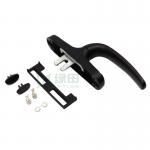 Aluminum Profile Design UPVC Window Door Handles Modern Lock Handle Hardware for sale