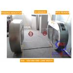 Customized Rfid Reader Swing Gate Turnstile Half Height One Lane 850mm Width for sale