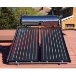 Pressurized Flat Plate Solar Heating System , Kitchen Use Flat Plate Solar Water Heater for sale