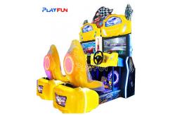 China Playfun 32-inch Twin-player Coin-operated Racing Simulation Driving Game Machine supplier