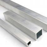 Hollow Aluminium Square Tubes 6063 T5 Black Silver Seamless Aluminum Tubing for sale