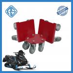 Strap On Snowmobile Caster Dolly Drivable 3 Pcs Silicone Wheels for sale