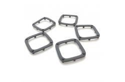 China Customized Special Shaped Seal Ring Rubber Seal Ring Silicone Rubber Fitting Ring supplier