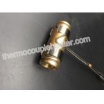 Press In Brass Nozzle Coil Heaters With Metal Clap For Hot Runner System for sale