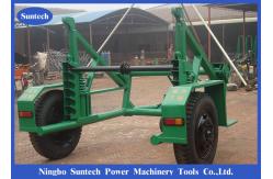 China Customized Cable Drum Trailer 3T 12T High Load Bearing Capacity supplier