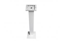 China Logo Printing VESA Holes IPad Kiosk Stand Powder Coated IPAD Kiosk Enclosure supplier