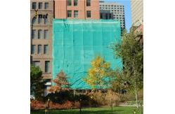 China 180GSM Building Safety Netting 1/16 Inch Fire Resistant Netting Black supplier