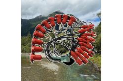 China 12 Channels Geophone Wire Borehole Seismic Cable supplier