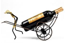 China Nostalgic Chinese Rickshaws Wine Holder for Home Decoration supplier