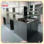 Polished Lab Workbench With Integral Structure Bolt Connection Installation Method for sale