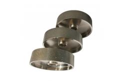 China Electroplating Wood Grinding Wheel Metal Grit Silver Customized supplier