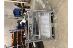 China Heavy Duty 600kg Industrial Wire Mesh Containers Warehouse Storage Durable supplier