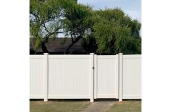 China Security Protection PVC Privacy Fence 6ft × 8ft Corrosion Resistance supplier