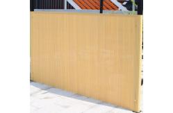 China Artificial Bamboo PVC Fence Strips For Privacy Protection supplier