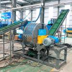 Customized Truck Tire Shredder 2tpd 3tpd Tire Shredding And Recycling for sale