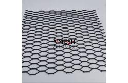 China Customized Powder Coated Wall Cladding Expanded Metal Facade Mesh supplier