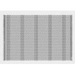 65mn Diamond Opening Self Cleaning Screen Mesh Anti Clogging With Steel Wire Bands