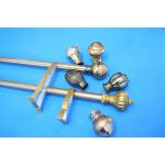 China Modern Galvanized Curtain Rods Adjustable 7.2 Metre 0.35mm manufacturer