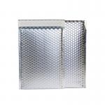 Custom Silver Customizable Sparkle Offset Printed Shockproof Bubble Bags for sale