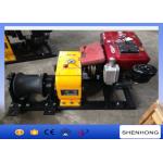 Tower Erection Mechanical Device Diesel Cable Winch 8 Ton With 10HP Diesel Engine for sale