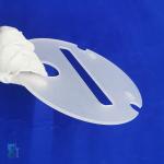 Laboratory Special Corrosion Resistant Quartz Frosted Chip Quartz Punch Sheet Fused Quartz for sale