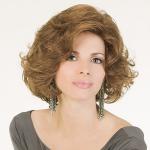 Natural Curly Machine Made Wigs for sale