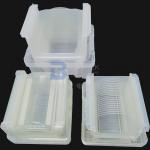 Semiconductor Cleaned Piezoelectric Crystal Wafer In Class 1000 Clean Room