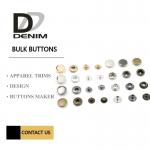 Custom Four Parts Engraved Metal Press Snap Button For Jackets