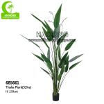 220cm Aesthetic Artificial Potted Floor Plants For Fashion Store for sale