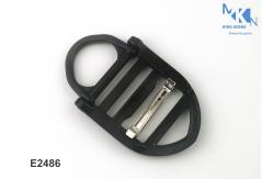 China Fasionable Private Metal Belt Buckle With D Ring Brand Name Plated supplier