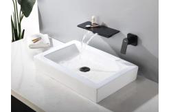 China CE Waterfall Split Wall Mounted Concealed Basin Faucet supplier
