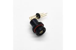 China 5pin Fischer Rear Mounted Right Angle Connector With PCB Contacts supplier