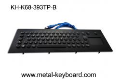 China USB PS2 IP65 Waterproof Metal Keyboard With Touchpad Mouse 5VDC supplier