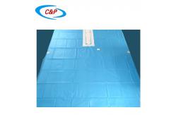 China ODM Knee Arthroscopy Disposable Surgical Pack Lower Extremity Drape Blue supplier