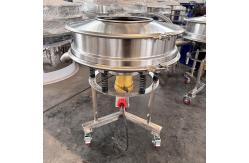 China Factory Custom High Frequency Vibrating Screen Stainless Steel Food Grade Slurry Screening supplier