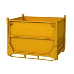 Q235 Steel Metal Pallet Cage Stackable Stillages MA Sheet For Turnover for sale