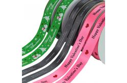 China Custom Thermal Transfer Print Polyester Personalised Grosgrain Ribbon 3 supplier