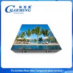 P3.91 GOB Process Led Dance Floor Waterproof Video Led Dance Floor 500mm By 500mm For Wedding Party & Banquet for sale