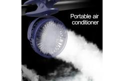 China Rechargeable 6 Inch Desk Clip Fan Air Cooling With 3 Blade supplier