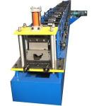 Full Automatic Bearing Steel Half Round Portable Gutter Machine for sale