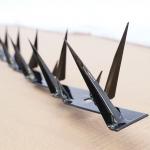Powder Coating Medium Size Anti Climb Fence Spikes 2mm  Single Razor for sale