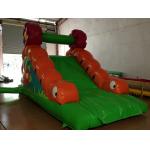 Small Size Inflatable Caterpillar Dry Slide With Digital Printing Eco - Friendly for sale