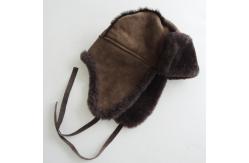 China High quality Australia shearling custom trapper hat supplier