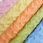 Breathable 57 inch Jacquard Woven Fabric 150-280gsm Bubble Knit Fabric for sale