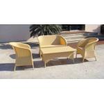 Brown Outdoor Rattan Sofa for sale