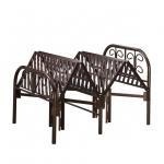 Knock Down Structure Dormitory Metal Single Bed For Adults