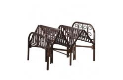 China Knock Down Structure Dormitory Metal Single Bed For Adults supplier