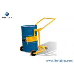 4 Wheel  55 Gallon Drum Lifter Forklift Hand Truck Lifting Device Barrel Handling Equipment for sale