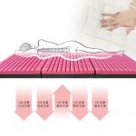 6cm 7.5cm 10cm Double Layer Memory Foam Mattress Pad Ergonomic Cutting